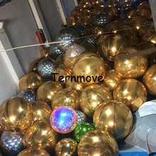 Espelho balão inflável/bola Costume Durável DO PVC inflável gigante Ao Ar Livre enfeites de natal bola 2024 - compre barato