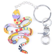 Bonsny 2015 Newest Multi Snake Marvel Doll Key Chain For Keys Women Girl Decorative Keychain Charm Pendant Jewelry Aceessories 2024 - buy cheap