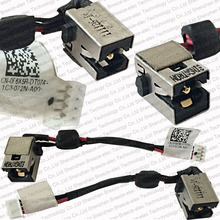 5 pçs/lote 100% genuíno portátil dc power jack tomada porto plug in cabo chicote de fios para dell mini duo 1090 f6x5r frete grátis 2024 - compre barato