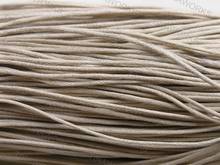 FREE SHIPPING 90 meters Khaki Waxed  Cotton Beading Cord 1.5mm 2024 - buy cheap