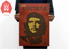 51x35 см Настенная Наклейка Che Guevara постеры рекламная ностальгическая детская декоративная картина винтажная поздравительная открытка 2024 - купить недорого