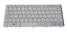 Совершенно новая клавиатура для Acer Aspire One D255E D257 D260 D270 521 522 533 532H PK130AE1000 Клавиатура для ноутбука английская белая 2024 - купить недорого