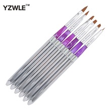 6PCS/Pack Detachable Nail Art Painting Drawing Pen Brush Set for Acrylic Nail UV Gel Manicure Beauty Tools Brushes 29 2024 - buy cheap