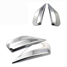 Chrome Rear Window Triangle Trim Moulding Exterior fit For Buick Encore OPEL VAUXHALL MOKKA 2013 2014 2015 Chrome 2pcs per set 2024 - buy cheap