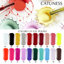 CATUNESS Rainbow Colors Nail Gel 7 Ml Long Lasting Soak Off UV Led Lamp Lucky Hybrid Varnish French Manicure Gel Polish 2024 - buy cheap