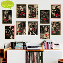 Sin City A Dame to Kill For Movie Posters Vintage Style Wall Stickers Kraft Paper Prints Home Decoration 2024 - compre barato