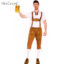 Disfraces de Oktoberfest para hombre, Fiesta de La Cerveza bávaro, superior, de talla grande, buena calidad 2024 - compra barato