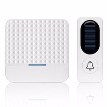 No Battery Need Waterproof Doorbell 52 Melody Home Remote LED Solar Power Supply Wireless Door Bell 2024 - buy cheap