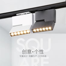 6 Вт 12 Вт креативный Точечный светильник, светодиодный светильник с квадратной полосой для гостиной, потолочный светильник AC85-265V CE RoHS, бесплатная доставка 2024 - купить недорого