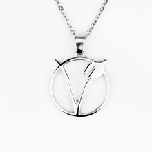 100pc Vegetarian Symbol Pendant Necklace Vegetarianism Sign Jewelry Wholesale 2024 - buy cheap