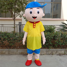 Caillou-disfraz de Mascota para niño adulto, traje de dibujos animados para fiesta de Halloween y eventos 2024 - compra barato