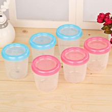 4Pcs Baby Breast Milk Storage Bottle Collection Infant Newborn Food Freezer Container BPA Free Products Blue 180ml 2024 - buy cheap