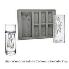 Star Wars Han Solo In Carbonite силиконовая форма для льда, мини-поднос для кубиков льда, забавные вечерние поднос для напитков, новые трюки для приготовления льда 2024 - купить недорого