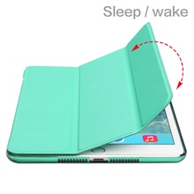 Funda inteligente de PU para tableta, carcasa magnética de alta calidad para Apple iPad mini 1, 2, 3 colores 2024 - compra barato