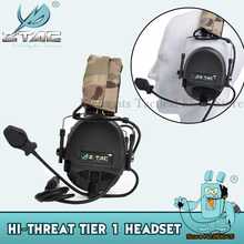 Z-TAC Softair Tactical Headphones TEA Releases Hi-Threat Tier Noise Canceling Shooting Headphones Airsoft Tactical Headset  Z110 2024 - buy cheap