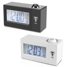 Reloj despertador Digital LED con pantalla LCD, Despertador con función de despertador, temperatura, humedad y calendario, luz nocturna de mesa de escritorio 2024 - compra barato