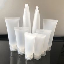 5/10/20/30/50/100ml Travel Empty Tube Portable Clear Squeezed Cosmetic Container Cream Lotion Plastic Bottle With Flip/Screw Cap 2024 - compre barato