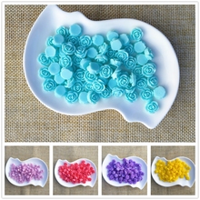 20 pçs/lote DIY 10 Mm de Flores de Resina Artesanato Decoração de Natal Enfeite Natator Cabochão para Scrapbook DIY Acessórios 2024 - compre barato