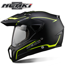 NENKI Black Motorcycle Helmet Motorcycle Full Face Helmet Motocross Men's Adventure Downhill DH Racing Casco Moto Helmet ECE 2024 - buy cheap