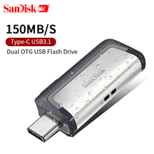 SanDisk Extreme High Speed 150MB/S Type-C 32GB 16GB SDDDC2 USB 3.1 Dual Interface OTG USB stick 128GB 64GB USB Flash Drive 2024 - buy cheap