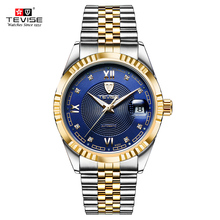 TEVISE Mechanical Watch Men Luminous Date Men's Watches Luxury Automatic Watch Men Clock With Metal Watch Bracelets Dropshipping 2024 - buy cheap