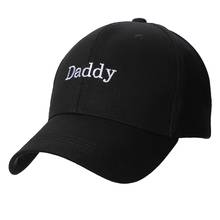 2019 New Daddy Embroidered Adjustable Golf Cap Cotton Adjustable Dad Hat Solid Baseball Cap Unisex Hip-hop Hats Snapback Cap Hat 2024 - buy cheap
