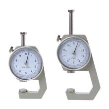 Medidor de espesor de Dial 10 20mm, medidor de espesor de papel de cuero, probador de precisión de 0,1mm 2024 - compra barato