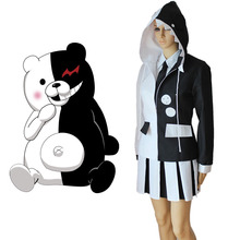 Super Dangan Ronpa Danganronpa Trigger Happy Havoc Cosplay Monokuma Black White Bear Costume School Uniform Halloween Party Wear 2024 - buy cheap