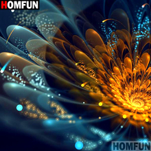 Homfun-pintura de diamante redondo/cuadrado completa, cuadro artesanal 5D, "paisaje de flores", bordado 3D, punto de cruz, decoración para el hogar, regalo A11994 2024 - compra barato