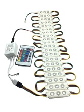 RGB Led Injection Module IP65 Kit DC12V 5050 Led Pixel String color changing with Pins Remote and Controller 2024 - buy cheap