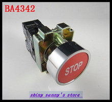 4 шт./лот BA4342 XB2-BA4342 1 NC мгновенная красная кнопка стоп-сигнала Flush 2024 - купить недорого
