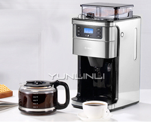 Full-automatic American Coffee Machine 1.5L Coffee Grinder Freshly Brewed Coffee Maker Household Coffee Bean Grinder DL-KF4266 2024 - buy cheap