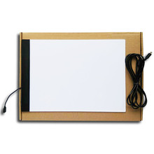 Tablet digital a4 de led, acessório para pintura diamante, estêncil de arte fina, mesa de desenho para caixa de luz wg747 2024 - compre barato