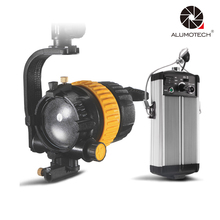 Alumotech High CRI 5500/3200K Portable 50W LED Spotlight Continuous Light+V-Lock V-mount For Video Studio Photography Lighting 2024 - buy cheap