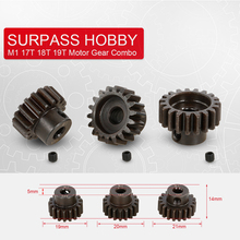 SURPASS HOBBY M1 11T 12T 13T /14T 15T 16T /17T 18T 19T /20T 21T 22T Pinion Motor Gear for 1/8 RC Car Truck Kit 2024 - compre barato