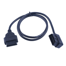 High quality ELM327 OBD II OBDII OBD2 16Pin Male to Female Extension Cable 1m Car and Truck Diagnostic Cable Connector Adapter 2024 - buy cheap