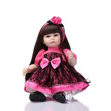 Очаровательные силиконовые куклы реборн NPK для девочек, Обучающие игрушки, милый реборн для детей, подарок для детей, BJD 2024 - купить недорого