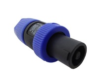 25PCS Speakon 4 Pin 4 Pole Male Plug jack Compatible Audio Cable Connector Blue Color 2024 - buy cheap