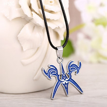 HSIC-collar con colgante de Anime Fate Stay, colgante con logotipo de diseño único Fate/Zero, 10 unidades por lote, venta al por mayor, regalos de navidad 2024 - compra barato