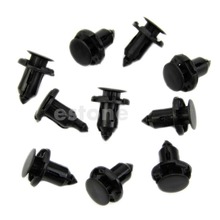 10Pcs 9mm Hole Nylon Rivet Fastener Fender Retainer Push in Clips for Honda 2024 - buy cheap