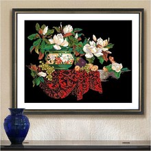 Embroidery Package Best Quality On Sale  Cross Stitch Kits Unopen New Luxurious Flower In Hotel Free shipping 2024 - buy cheap