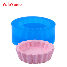 G082YL 27.8mm 3D Cake Bottom / Base Silicone Mold - Cupcake Tart Mold Food Grade Fondnt, Resin, Cookie Biscuit, Candle, Wax Mold 2024 - buy cheap