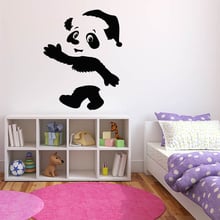 Cute Animals Wall Stickers Panda Bear Wall Decals For Kids Room Nursery Decor Wall Decal Car sticker Pets Shop Window Decor C01 2024 - buy cheap