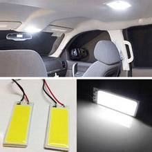 car styling 1pcs led Lights Xenon HID White 36 COB LED Dome Map Light Bulb Car Interior Panel Lamp 12V @11111 2024 - buy cheap
