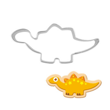 New Dinosaur Cookie Cutter Stegosaurus Stainless Steel Fondant Cutter Cake Baking Cookie Mold Biscuit Mould Cookie Cutter Set 2024 - buy cheap