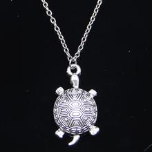 20pcs New Fashion Necklace 34x28mm tortoise turtle sea Pendants Short Long Women Men Colar Gift Jewelry Choker 2024 - buy cheap