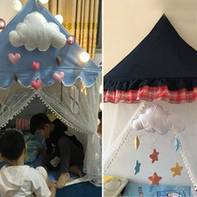 Home Decor Baby Children Bedroom Cloud Felt Loving Heart Gift Ceiling Mobile Hanging Pendant 2024 - buy cheap