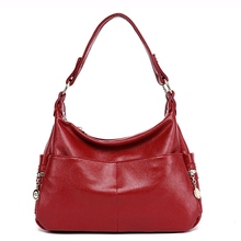 Genuine Leather Retro Women Bag Ladies Satchel/Shoulder Bag Women Crossbody Messenger Bag Female Handbags Totes Bolsas Feminina 2024 - buy cheap