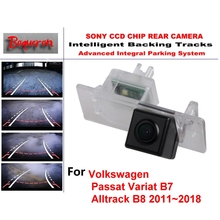 Cámara de aparcamiento de respaldo para coche vw Passat Variat B7 Alltrack B8 2011 ~ 2018 CCD, seguimiento inteligente, guía dinámica, cámara de visión trasera 2024 - compra barato