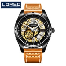 Sapphire Crystal Men Watches LOREO Men's Automatic Mechanical Male Clock Top Brand Luxury Relogio Masculino Military Watch Sport 2024 - buy cheap